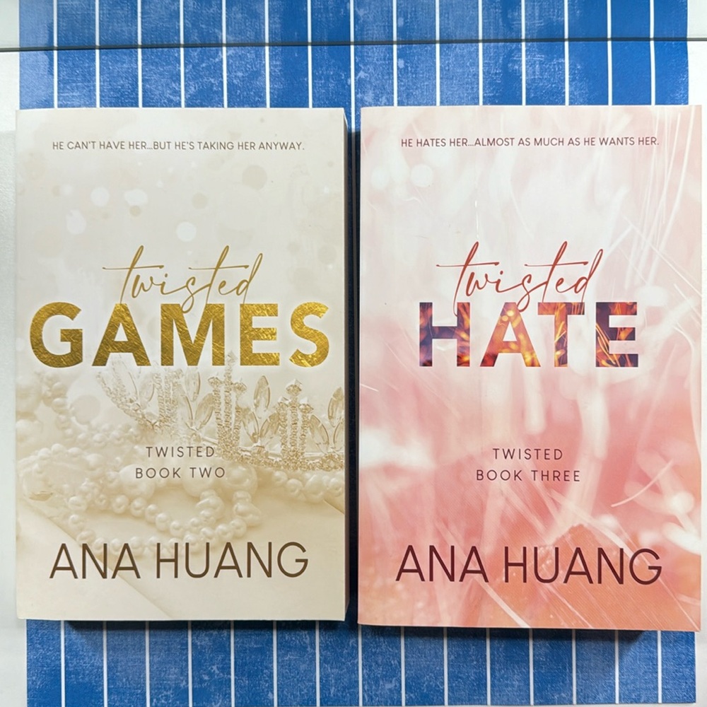 “Twisted Games” and “Twisted Hate” books